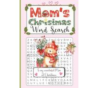 Mom's Christmas Word Search: 60 Heartfelt Puzzles Celebrating Mom’s Love, Holiday Traditions & Cherished Memories