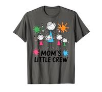 Moms Little Crew Family Mother's Day Maglietta