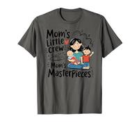Moms Little Crew Family Mother's Day Maglietta