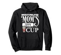 Mom's Sippy Cup Mommy's Overstimulated Moms Club Fuel Coffee Felpa con Cappuccio