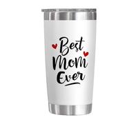 Mom's Tumbler - Tazza termica in acciaio inox 20oz - Godetevi la vostra bevanda preferita con questa tazza per mamma isolata, adatta sia per caffè che per vino. Il design super con una l