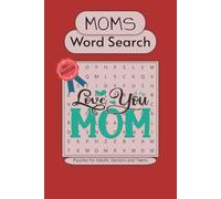 Moms Word Search Puzzle Book: Fun word searches with easy-to-read print about motherhood, daily tasks, and family life