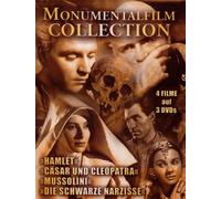Momumentalfilm Collection in Sammler Digibox - Hamlet - Mussolini - Die schwarze Narzisse - Cäsar und Cleopatra