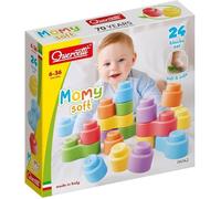 Momy Soft Quercetti Mattoncini Morbidi Costruzioni 24 Pezzi Bambini 6-36 Mesi