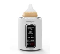 momyeasy Scaldasalviette rapido di 2 minuti: riscalda il latte materno e formula al vapore, compatibile con tutti i tipi di biberon, controllo preciso della temperatura con timer e spegnimento al