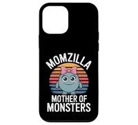 Momzilla, motivo retrò con la madre dei mostri, divertente. Custodia per iPhone 12 mini