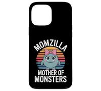 Momzilla, motivo retrò con la madre dei mostri, divertente. Custodia per iPhone 13 Pro Max