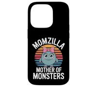 Momzilla, motivo retrò con la madre dei mostri, divertente. Custodia per iPhone 14 Pro