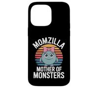 Momzilla, motivo retrò con la madre dei mostri, divertente. Custodia per iPhone 14 Pro Max
