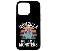 Momzilla, motivo retrò con la madre dei mostri, divertente. Custodia per iPhone 15 Pro Max