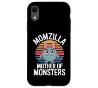 Momzilla, motivo retrò con la madre dei mostri, divertente. Custodia per iPhone XR