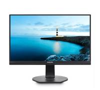 Philips 241B7QUPBEB Monitor LED 24", Full HD 1920 x 1080, IPS, Dock USB-C, Regolabile in Altezza, Girevole, Pivot, Hub USB, RJ45, Powersensor, Low Blue Mode, Flicker Free, Vesa, Nero