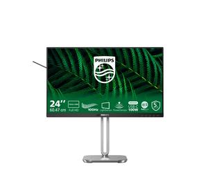 Mon 238Ips 100Hz Docking 90W Hdmi Philips 24B2G5301 Dp Vga Mm Pivot