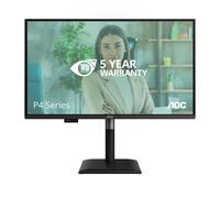 AOC Q27P4U Monitor PC 68,6 cm (27") 2560 x 1440 Pixel Wide Quad HD Nero