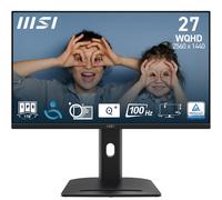Mon 27Ips Wqhd Bk Mm Pivot Msi Pro Mp275Qpg 1Ms 100Hz