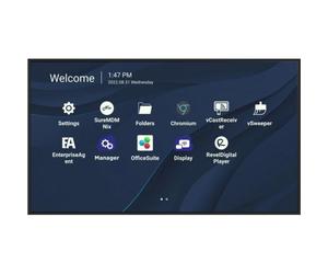 MON 75DS UHD 4K HDMI AND11 OPS MM USBC RJ45 24/7 500NIT 4/32 AND11