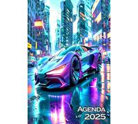 Mon Agenda 2025: Planificateur Minimaliste, Hebdomadaire Sur 2 Pages Avec Objectifs, Suivi Financier... Un Compagnon Indispensable Pour Homme Femme ... & Perso. Voiture Luxe Sport Ville Belle