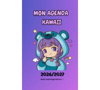 Mon agenda kawaii 2026/2027