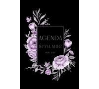 Mon Agenda Scolaire 2026 2027 Fleur: Format A5 | De Septembre à Juillet | Primaire, college, Lycée | Pour Fille et Garcon