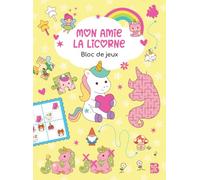 Mon amie la licorne - Bloc de jeux