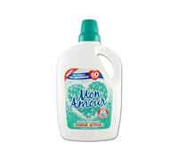 MON AMOUR - Ammorbidente Lavatrice Igiene Attiva, Formula Igienizzante più Concentrata più Profumo e Lavaggi, Biancheria e Bucato Morbido e Fresco, Dermatologicamente Testato, 1 Flacone 3L(60 Lavaggi)