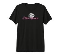 Mon Amour French Romance Paris Estetica Valentine Tee Maglietta Premium