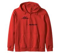 Mon Amour, maglietta con scritta "My Love", per donne e uomini Felpa con Cappuccio