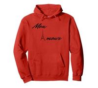 Mon Amour, maglietta con scritta "My Love", per donne e uomini Felpa con Cappuccio