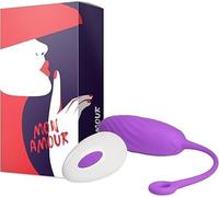 Mon Amour - Remote Control Egg Vibrator - 10 Vibration Modes - Wireless Remote Control - Soft and Waterproof Silicone - Portable and Discreet Pleasure - USB Rechargeable