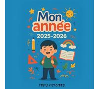 Mon année 2025-2026: couverture garçon