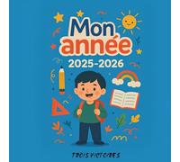 Mon année 2025-2026: édition belge - couverture garçon