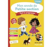 Mon année de petite section 3-4 ans: +110 autocollants et un poster