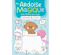 Mon ardoise magique pour dessiner pas à pas - kawaii - 60 dessins faciles