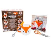 Mon atelier mug cakes renard: Coffret avec 1 mug, 1 cuillère, 1 fouet et 1 livre de recettes