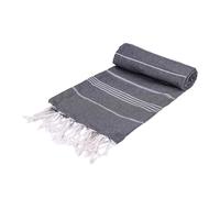 Mon Bijou ® Telo mare grande sauna asciugamano Leggero hammam Yoga 100x200 cm XXL Antisabbia e ad Asciugatura Rapida Telo da bagno per uomo e donna in cotone riciclato ecologico sostenibile