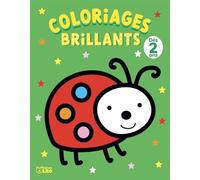 Mon bloc de coloriages brillants - La coccinelle - Dès 2 ans