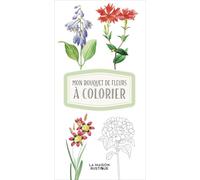 Mon bouquet de fleurs à colorier