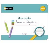 Mon cahier bandes lignées 5mm
