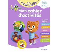 Mon cahier d'activités Petite section: Petite section 3-4 ans