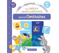 Mon cahier d'autocollants Spécial contraires MS-GS