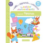Mon cahier d'autocollants spécial Formes (MS/GS) - Je colle et j'apprends avec Larousse