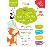Mon cahier de Moyenne Section de Maternelle: Maternelle 4-5 ans