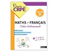 Mon cahier d'entrainement Mathématiques-Français L3 et M2