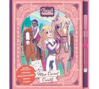 Mon carnet créatif Ranch Vanille: Avec 70 stickers, 1 feutre pailleté et 14 pochoirs