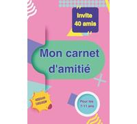 Mon carnet d'amitié