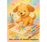 MON CARNET DE DESSINS MAGIQUES - LE PETIT CHIOT ARTISTE: Grand format 8.5"x11" | 100 pages pour dessiner, colorier et rêver