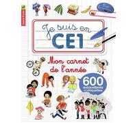 Mon carnet de l'année: Je suis en CE1