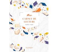 Mon carnet de lecture: 50 fiches de lecture à remplir