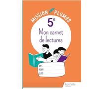 Mon carnet de lectures 5e Mission plumes