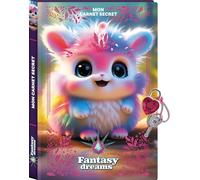 Mon carnet secret Fantasy Dreams: Avec un cadenas joyau